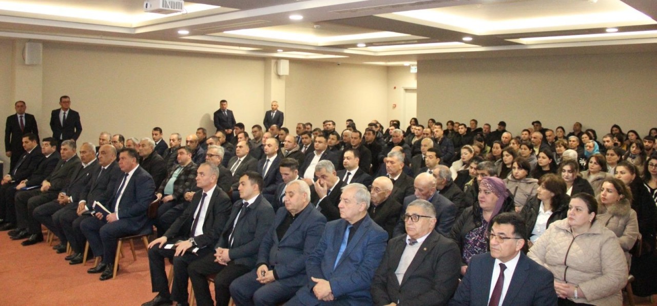 Goranboyun icra başçısı səyyar qəbul keçirdi - FOTOLAR